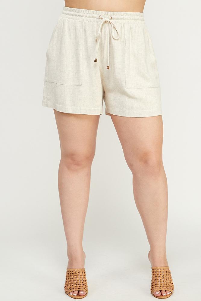 In The Clear Linen Shorts