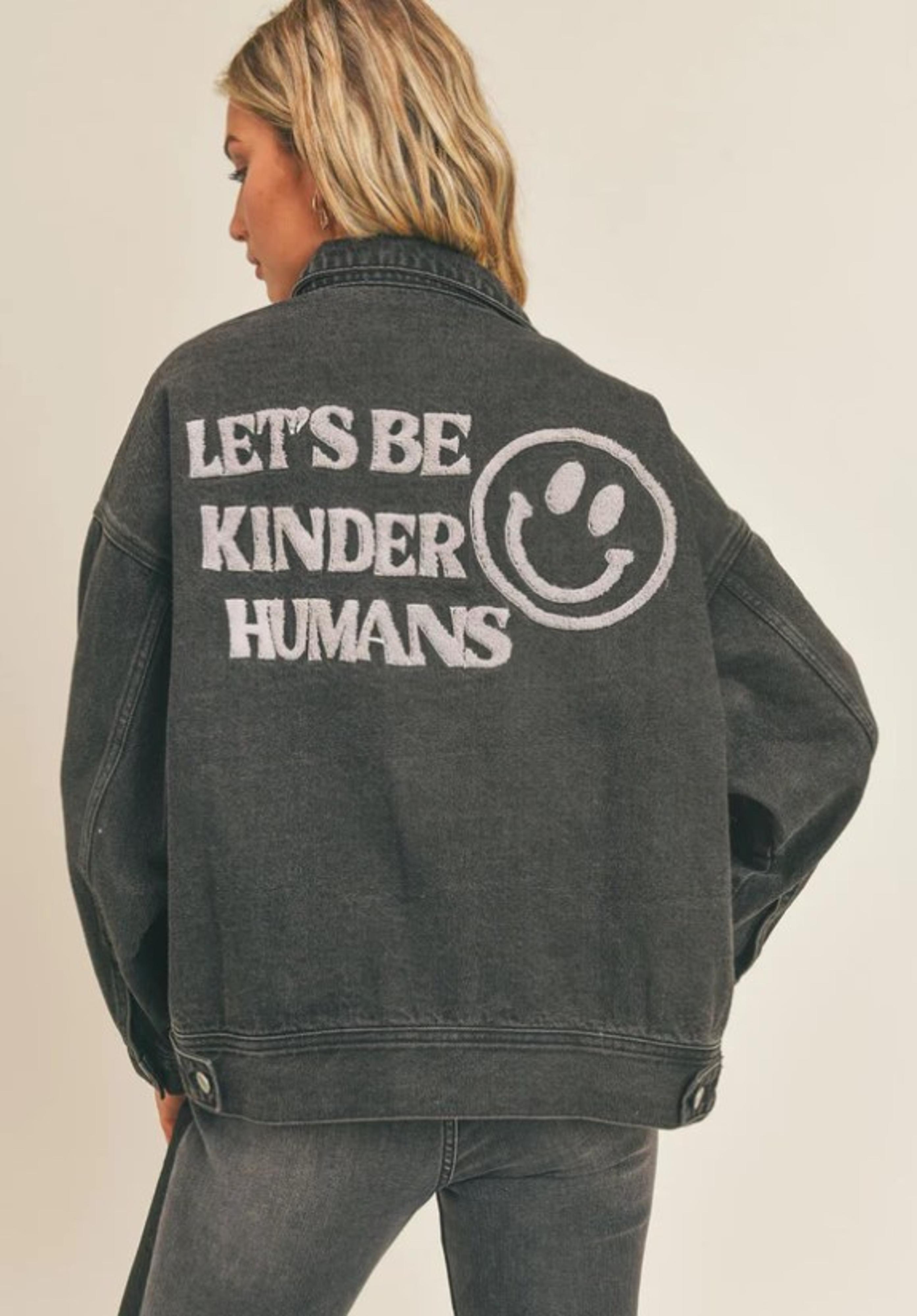  Kinder Humans Denim Jacket