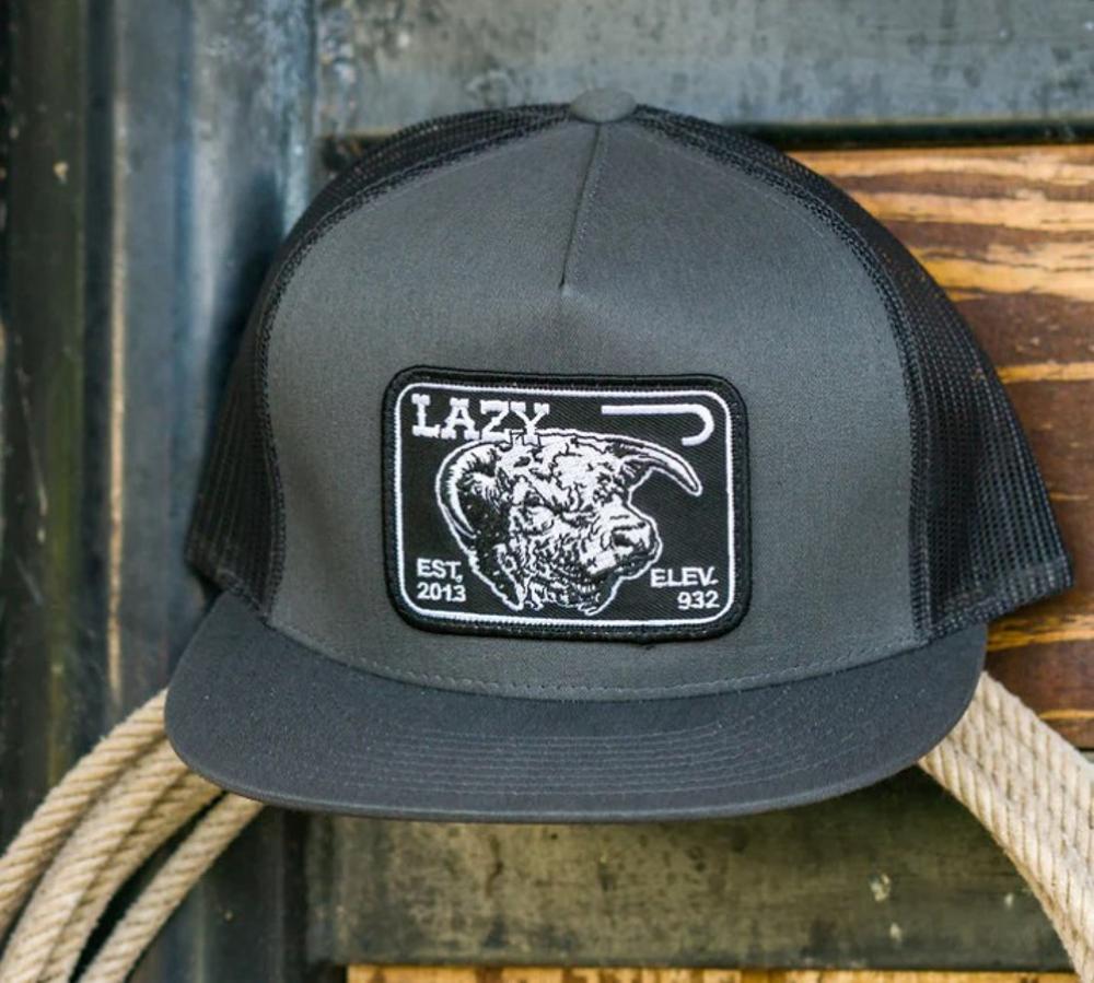 Elevation Hereford Patch Trucker Hat (Item #GRYGRY4ELEV)