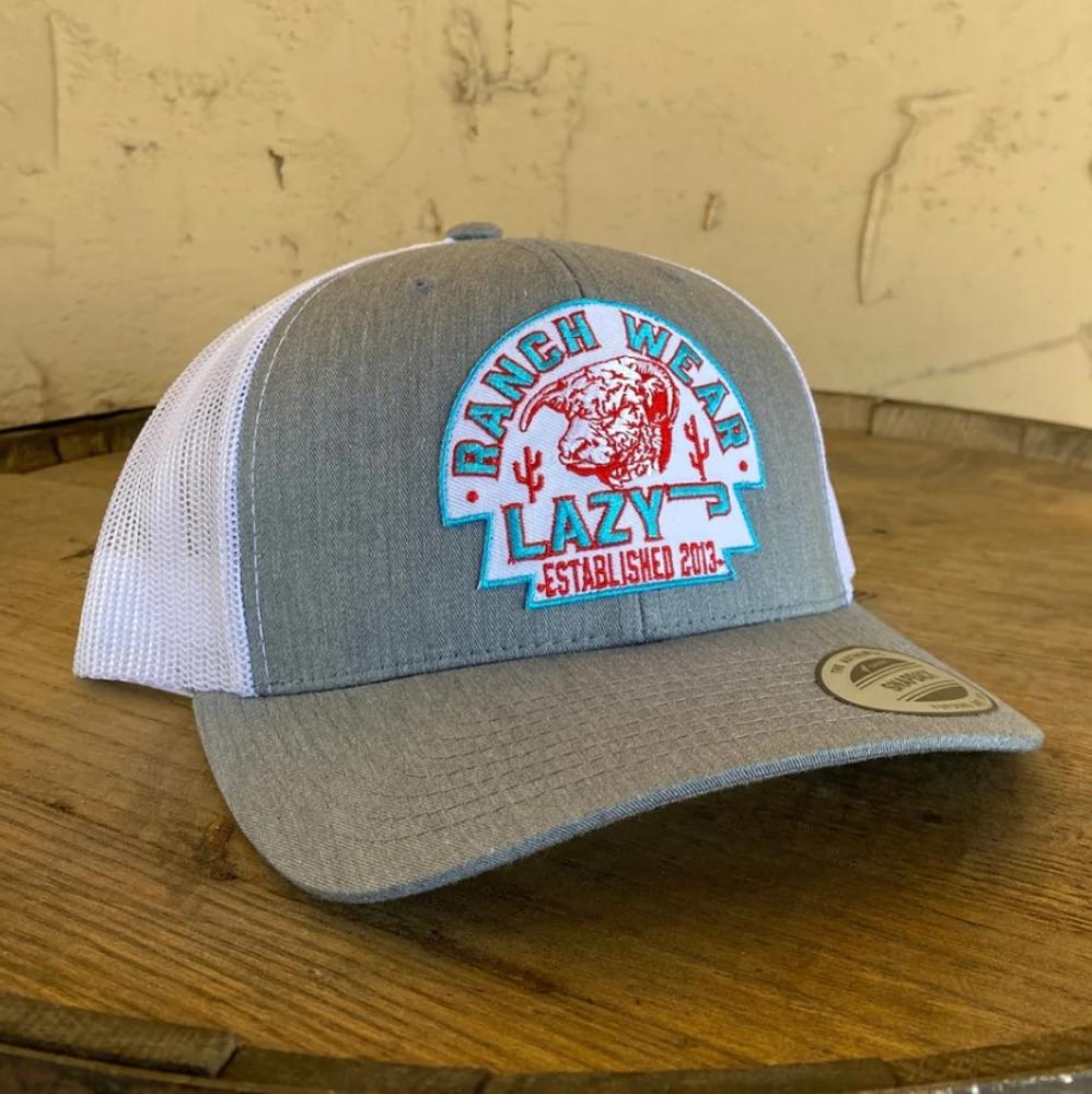 Arrowhead Patch Trucker Hat (Item #HEATHWHT3AH)