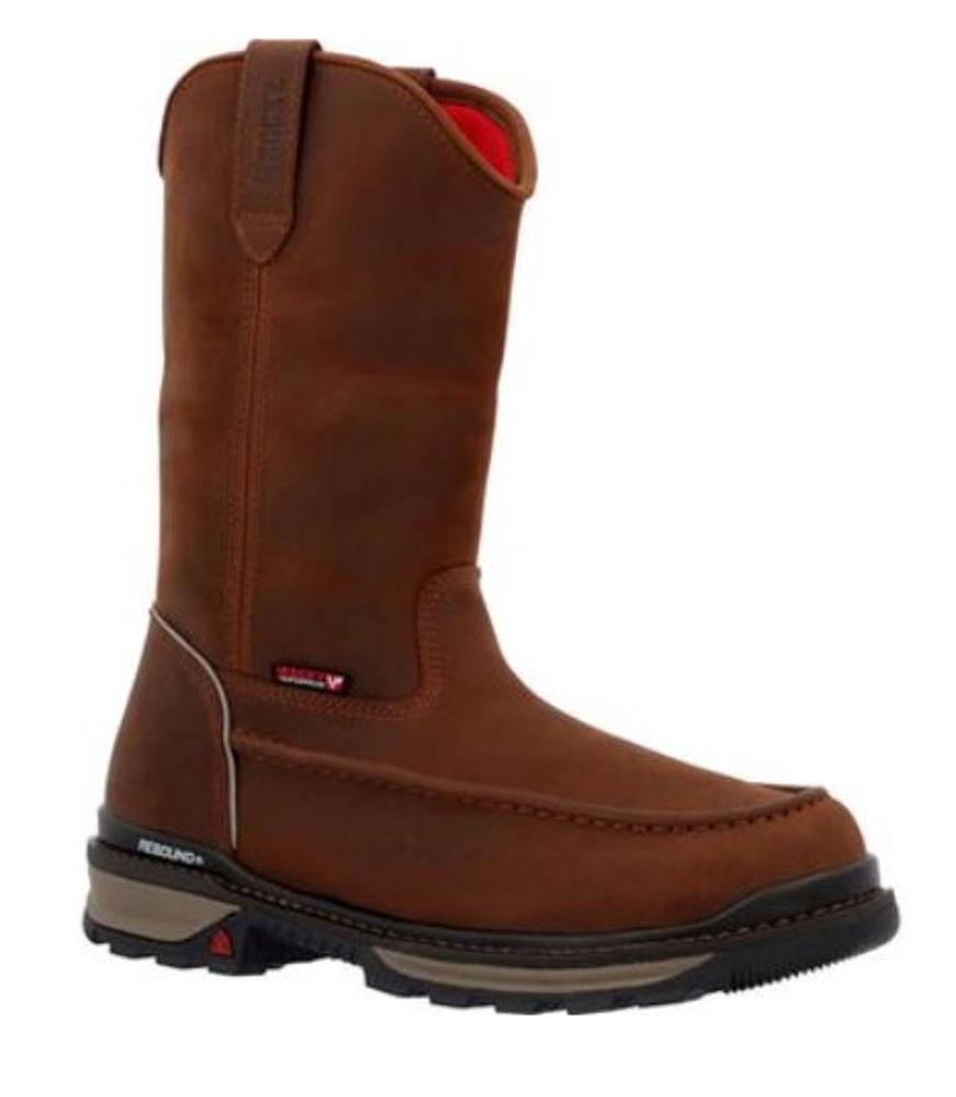 Rams Horn Waterproof Pull On Work Boots (Item #RKK0441)