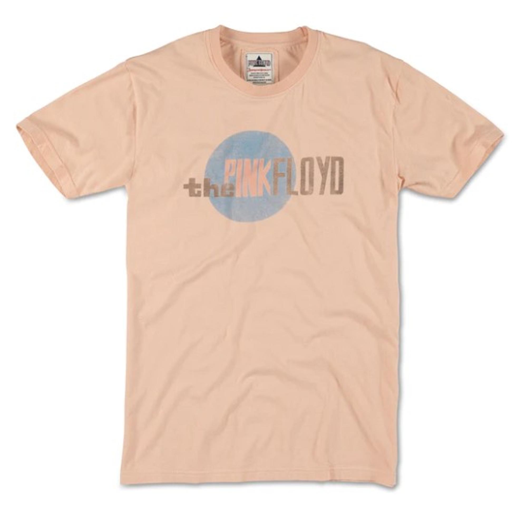 Vintage Fade Brass Tacks Pink Floyd Short Sleeve Tshirt
