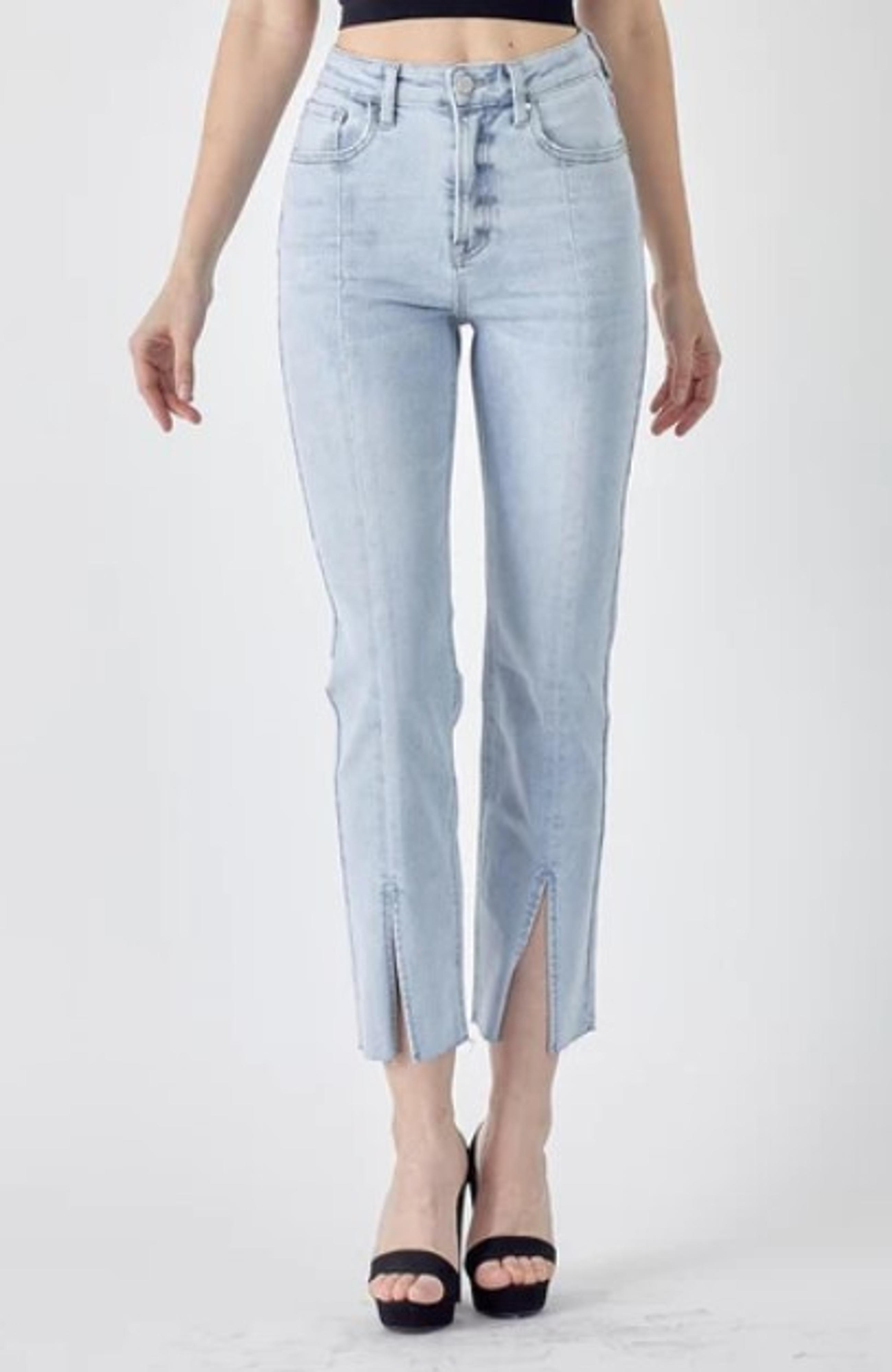  For You High- Rise Straight Jeans