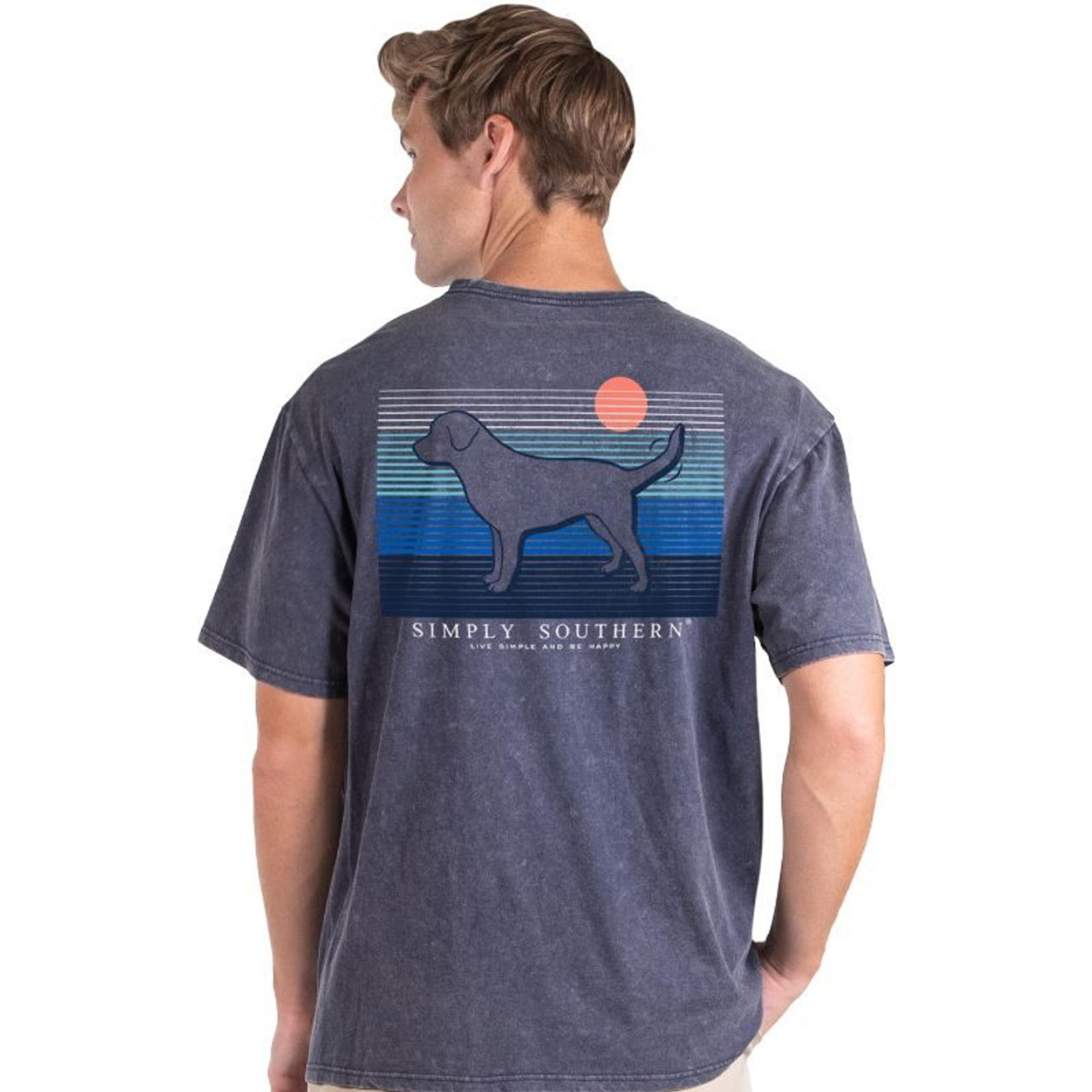  Men's Dog Sun Ss T- Shirt