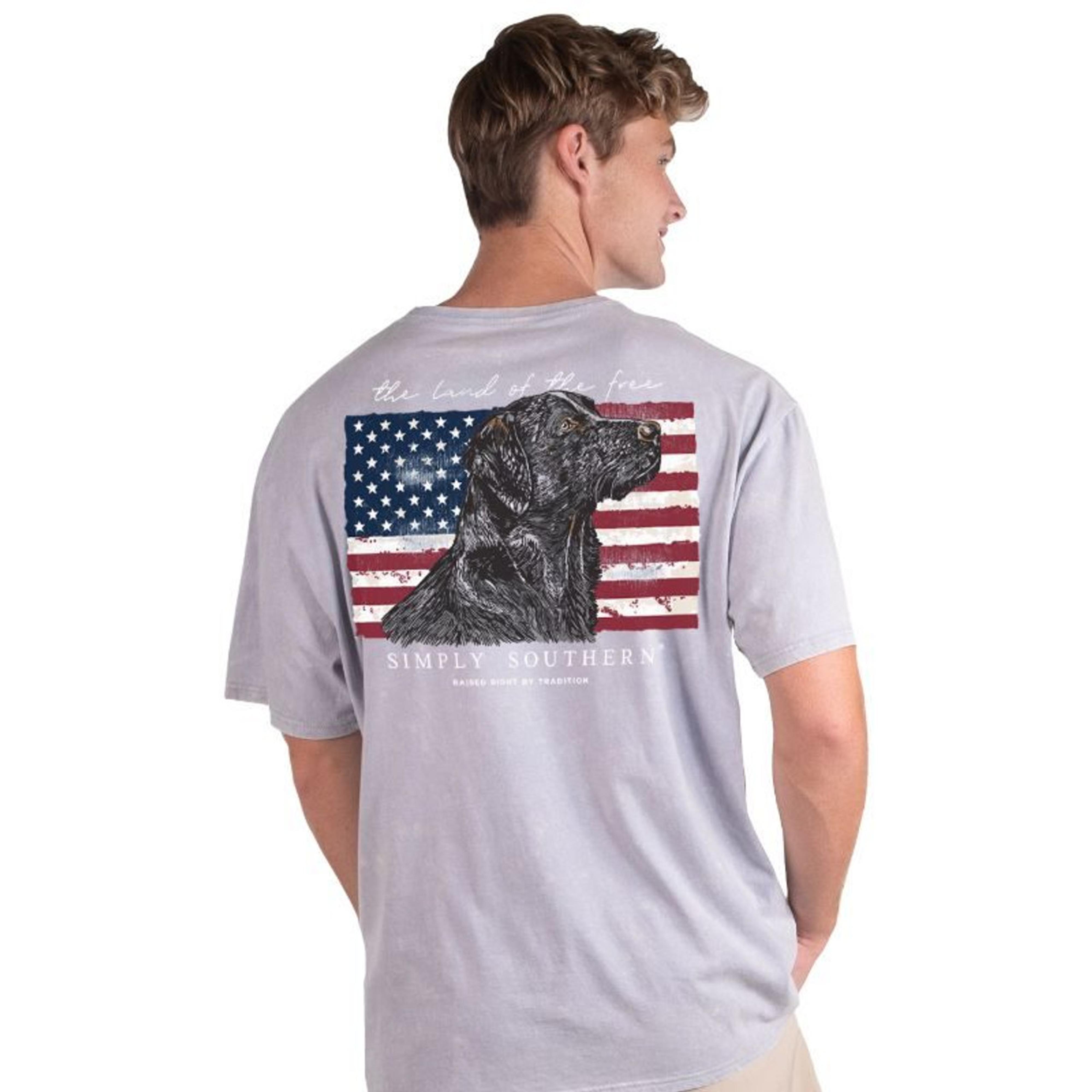  Men's Flag Ss T- Shirt