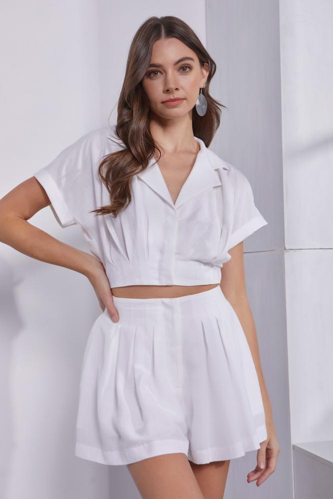 Perfect Me Pleated Waist Top