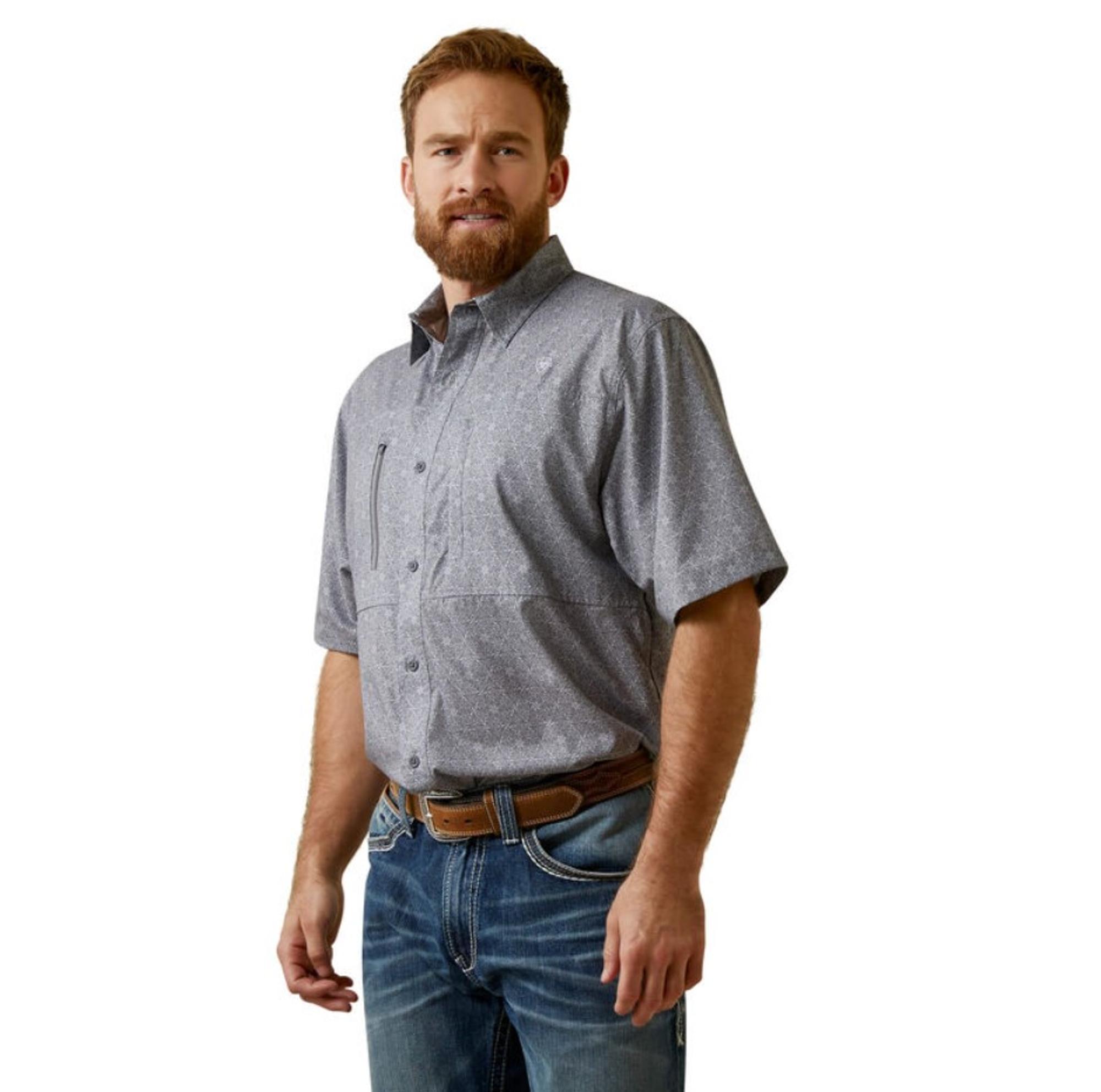 Venttek Classic Short Sleeve Button Up Shirt
