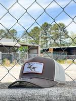 Flying Ducks 112 Trucker Hat: CHOCOLATE/BIRCH