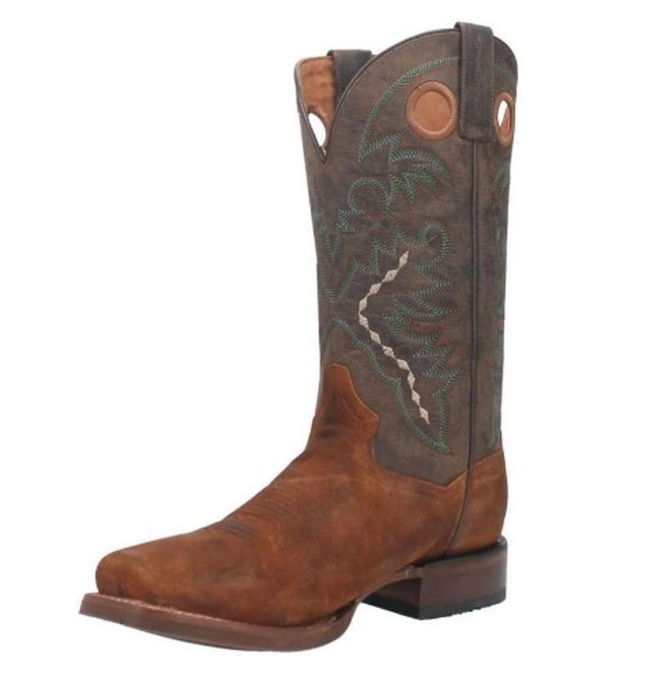 Bootlegger Square Toe Western Boots (Item #DP4187)