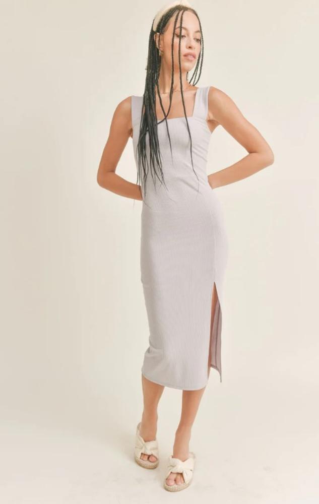 Bold Girl Sleeveless Midi Dress (Item #LE2399)