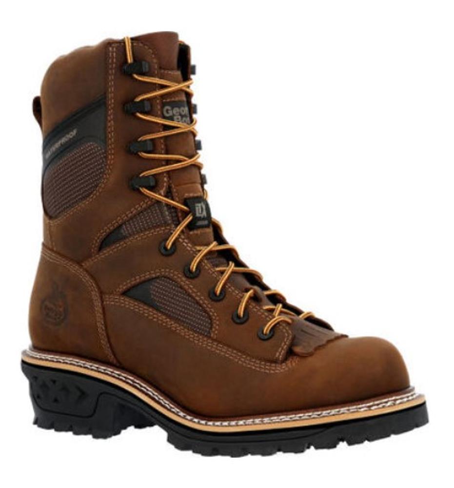 LTX Logger Waterproof Lace Up Work Boots (Item #GB00616)