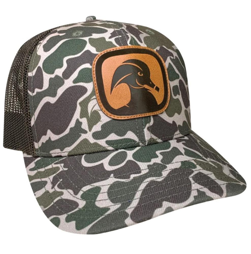 Creek-Oflage Trucker Hat: MALLARD