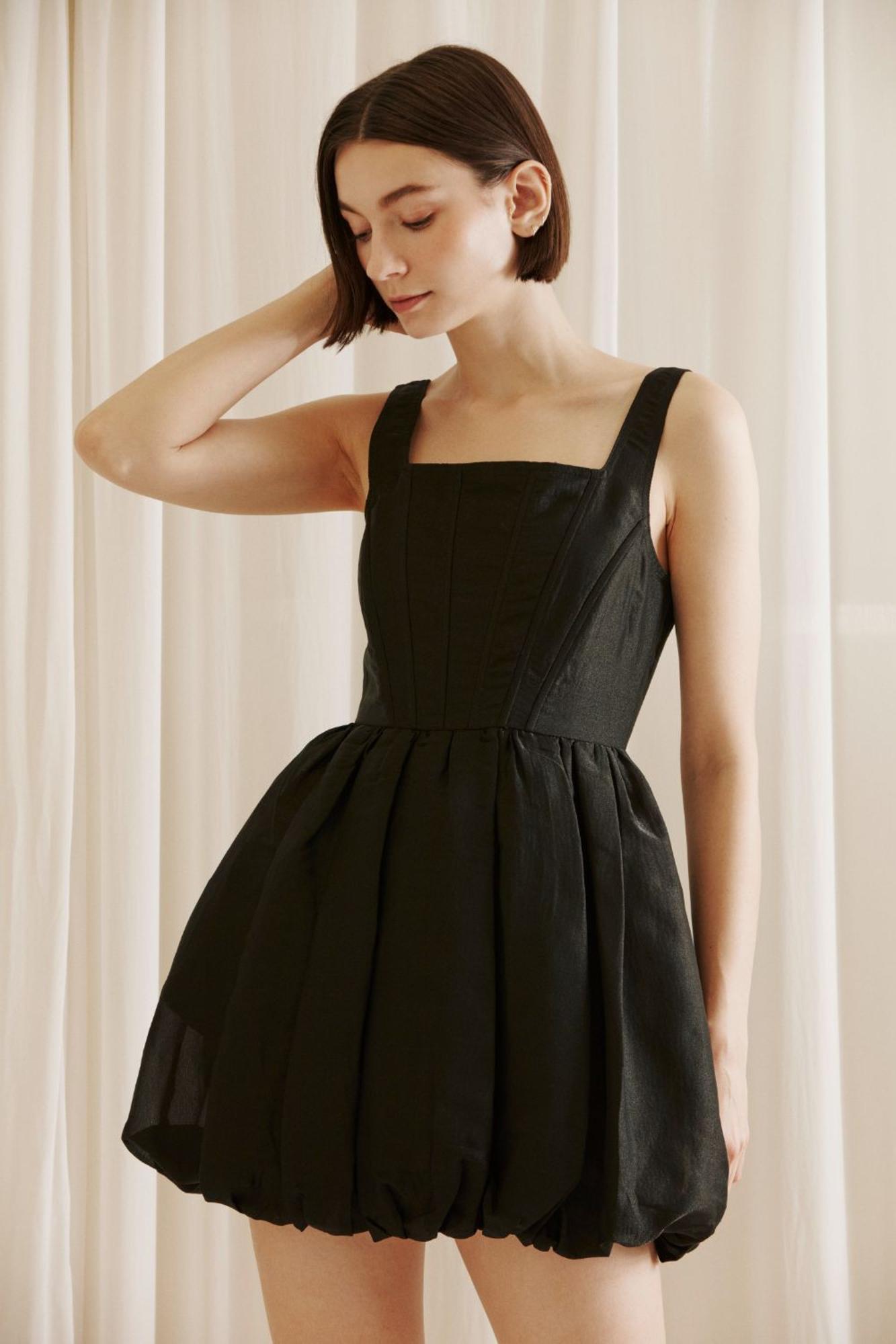Little Black Corset Dress