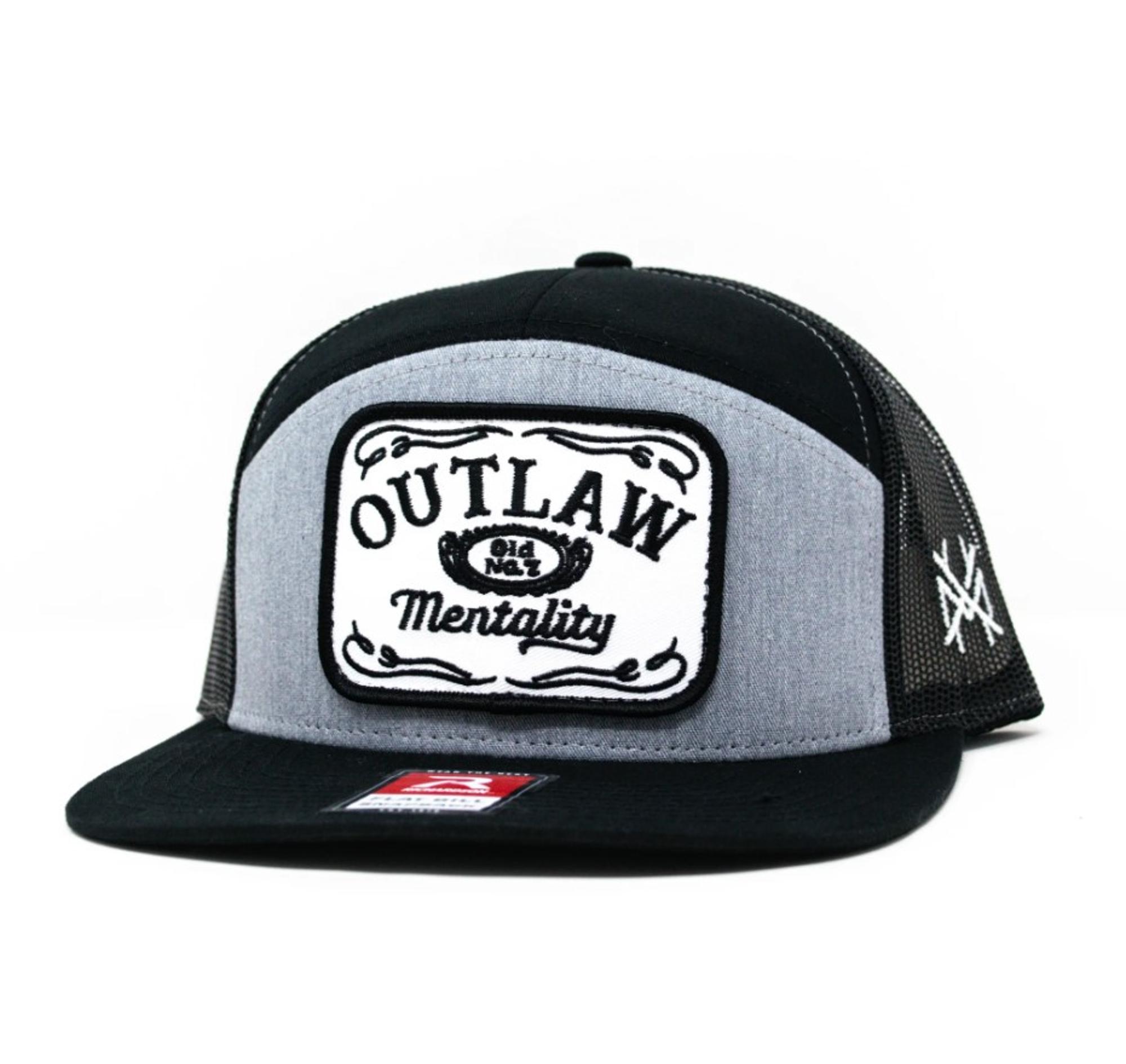 Outlaw Metally 7 Panel Trucker Hat