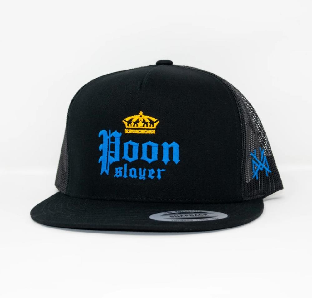 Poon Slayer High Profile Hat: BLACK
