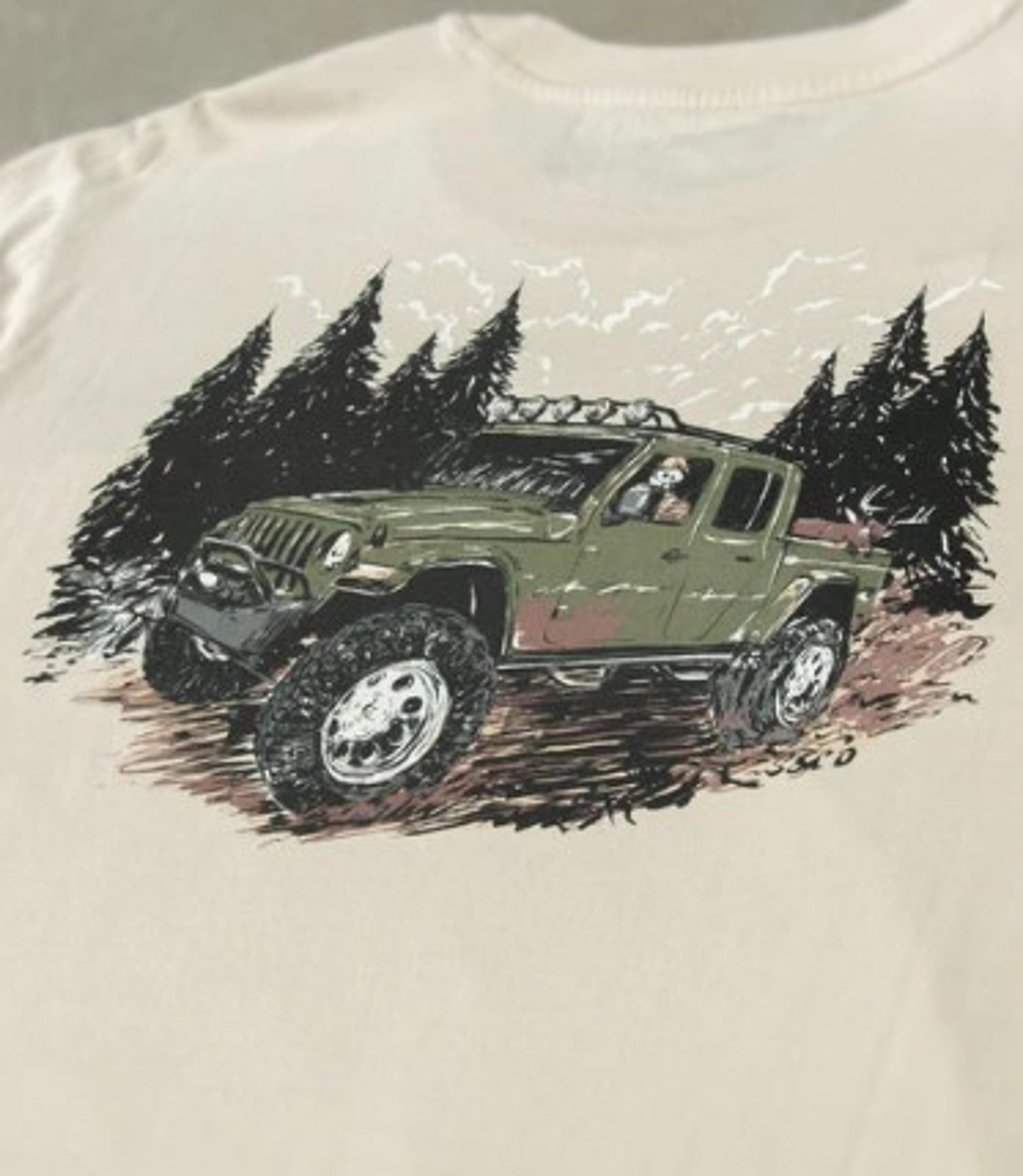  Country Roads Tee Ls