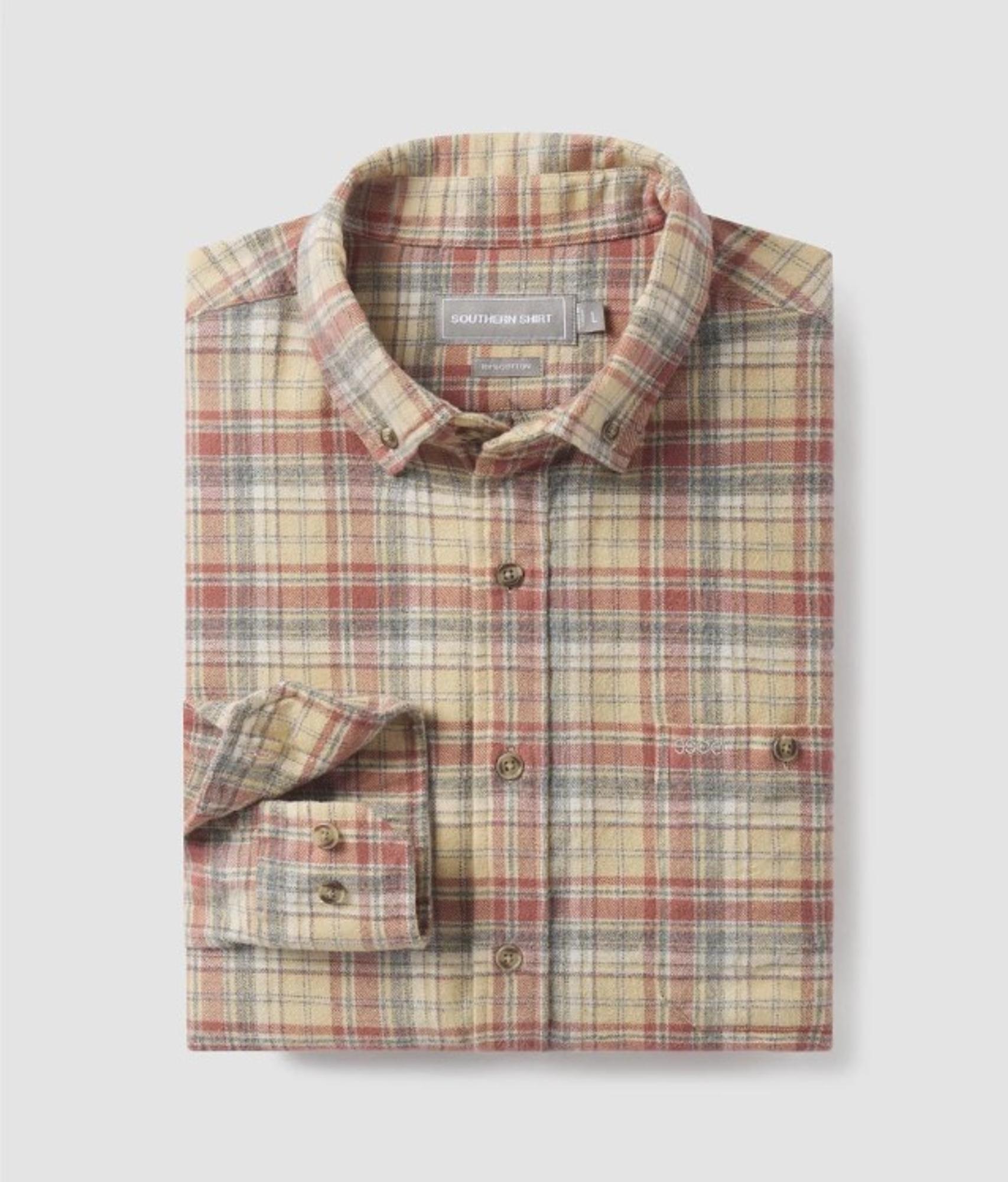 Zion Washed Long Sleeve Flannel