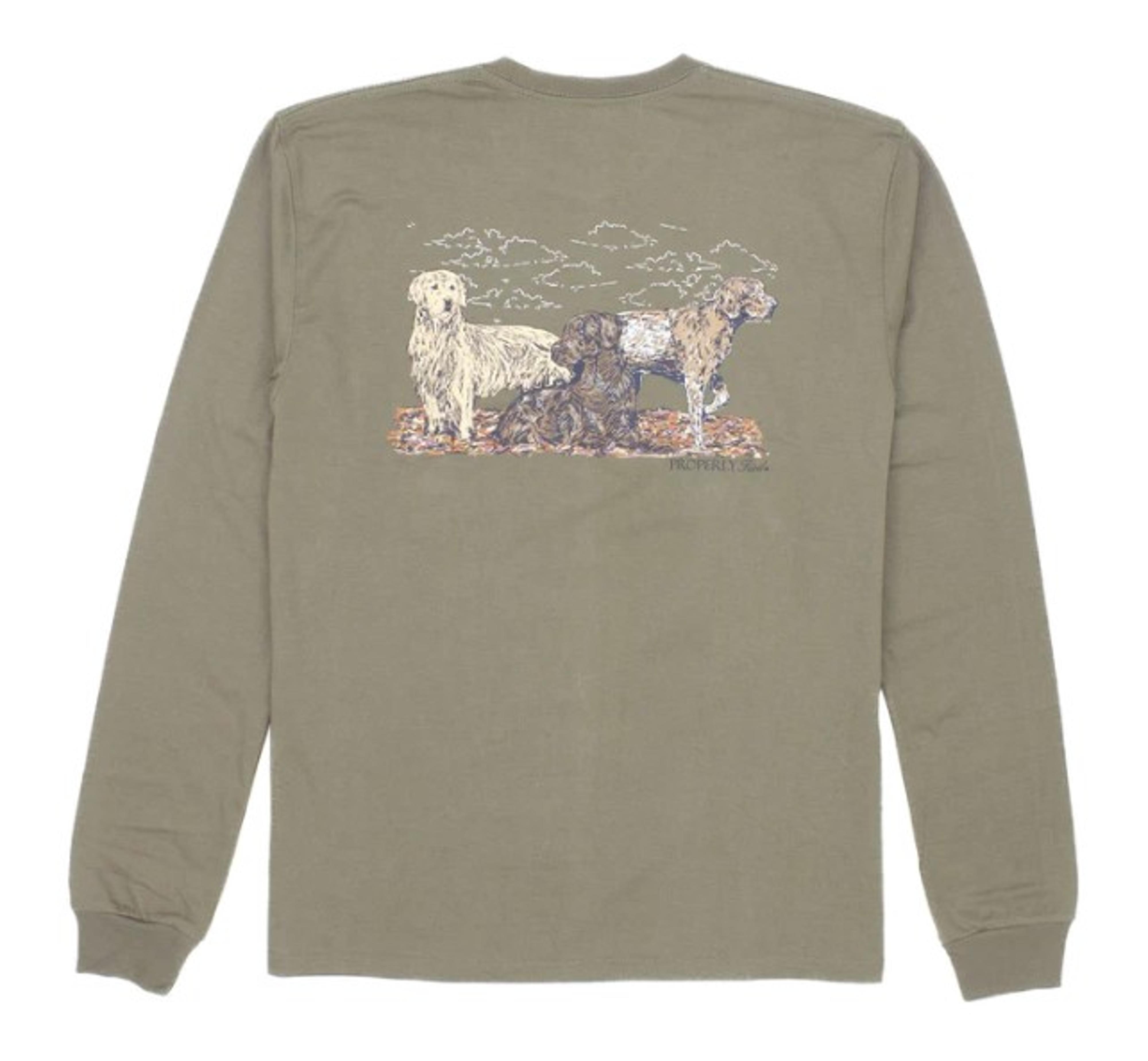  Hunting Dogs Ls T- Shirt