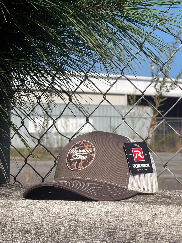Camo Rubber Patch Trucker Hat (Item #112-CCBI-CRP)
