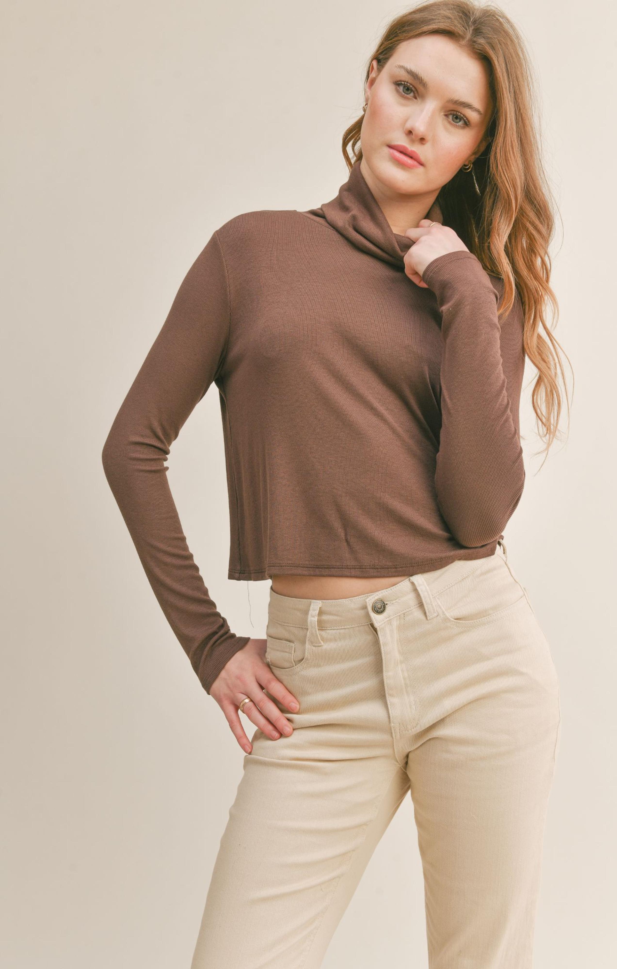  S ` Mores Turtle Neck Top