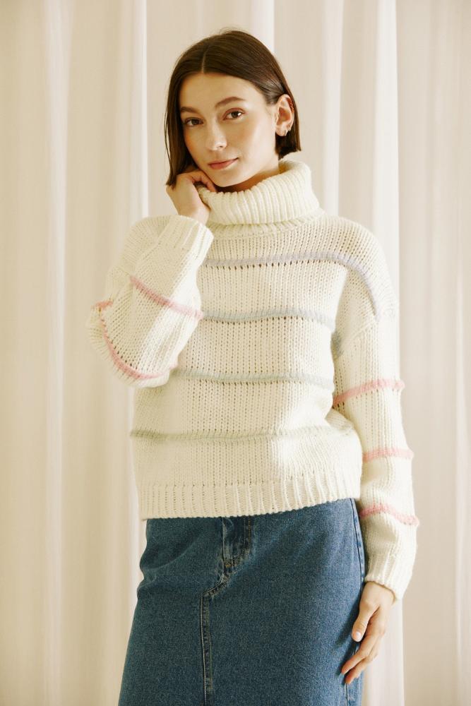 Time Stands Striped Sweater (Item #LT2170)