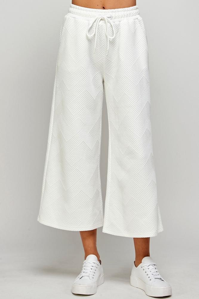 Before You Cropped Wide Leg Pants (Item #P7123)