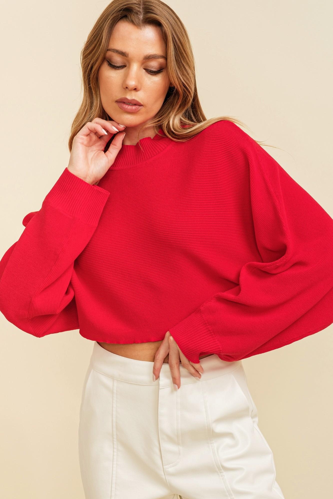 Favorite Cropped Sweater