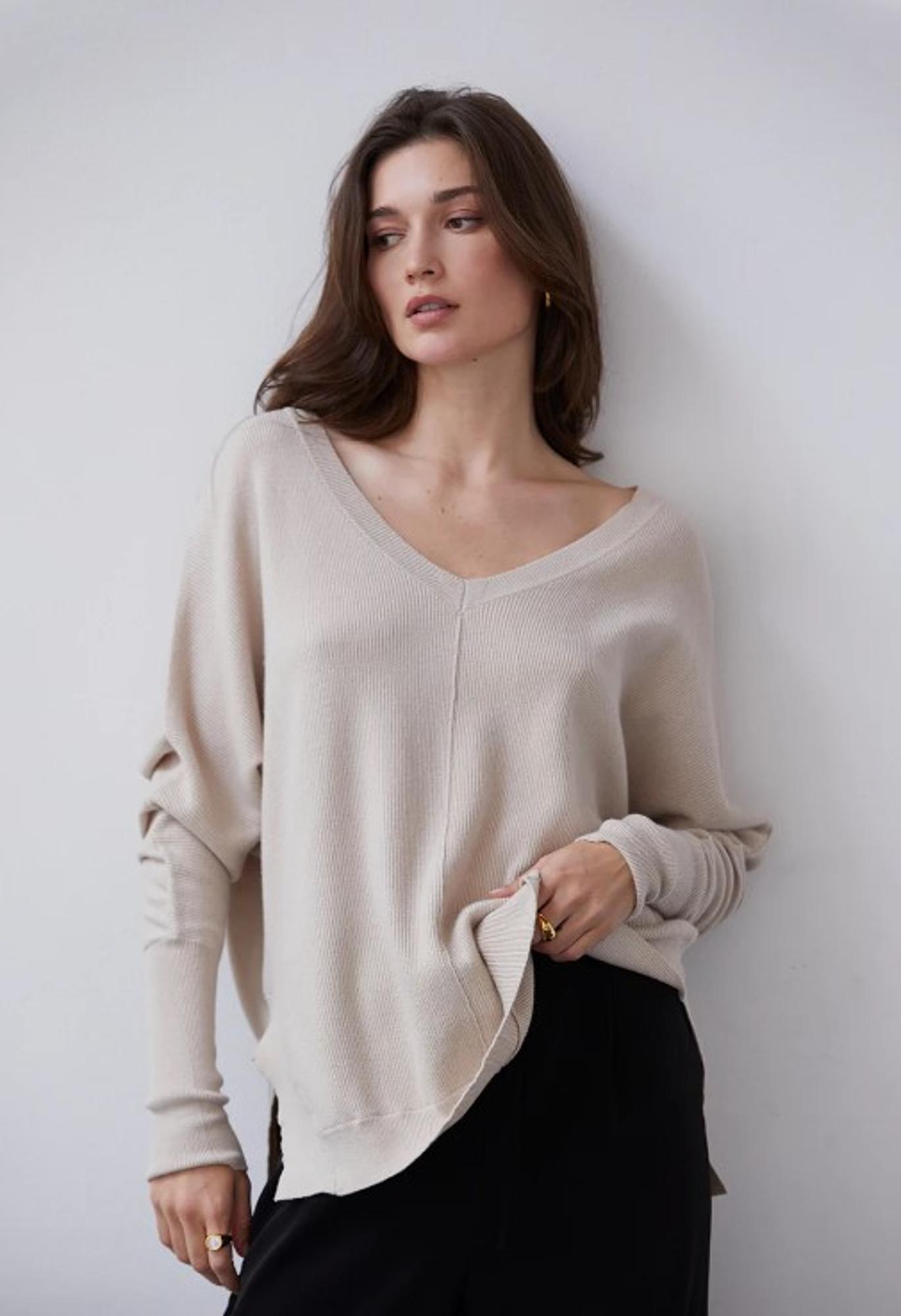 Monica V Neck Sweater
