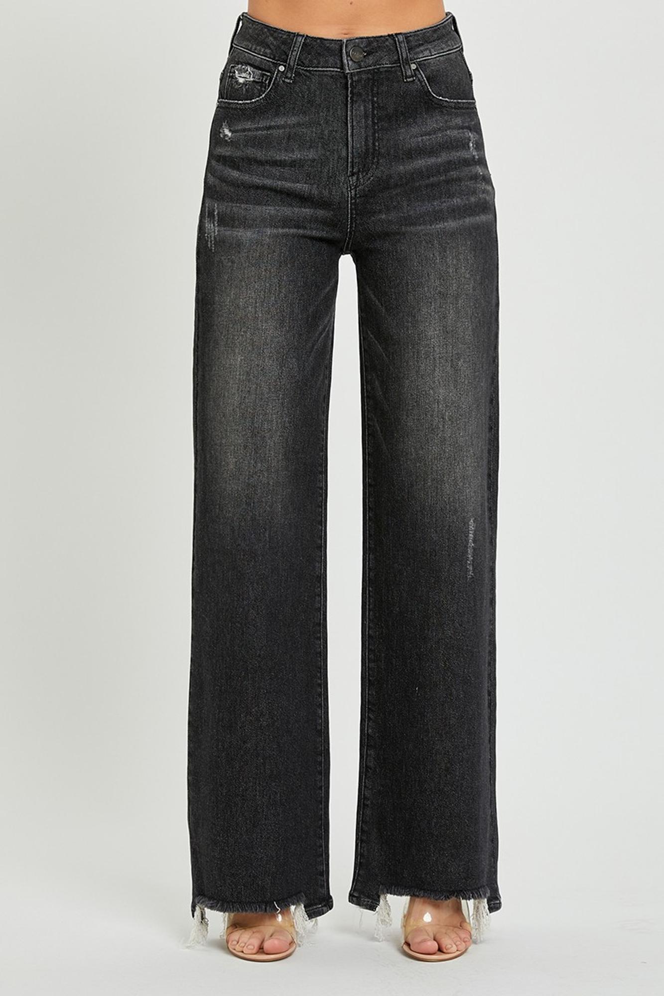 The Gabby High Rise Wide Leg Jeans