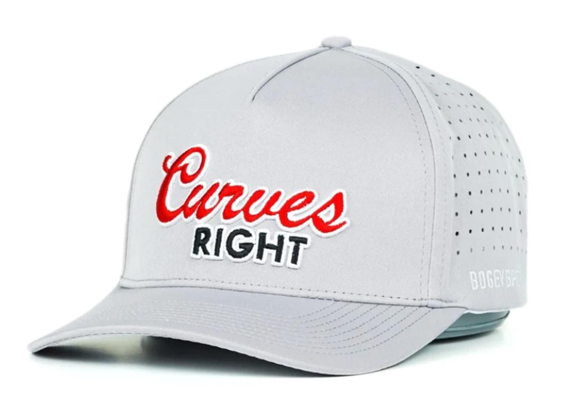 Curves Right Performance Golf Hat