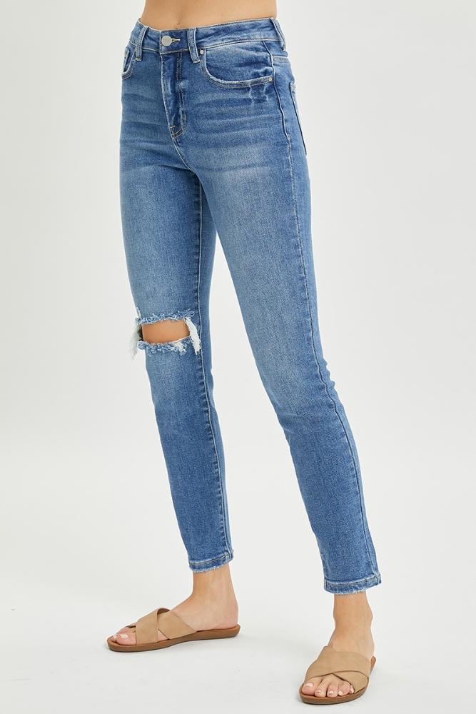 Kelly High Rise Skinny Jeans: MEDIUM