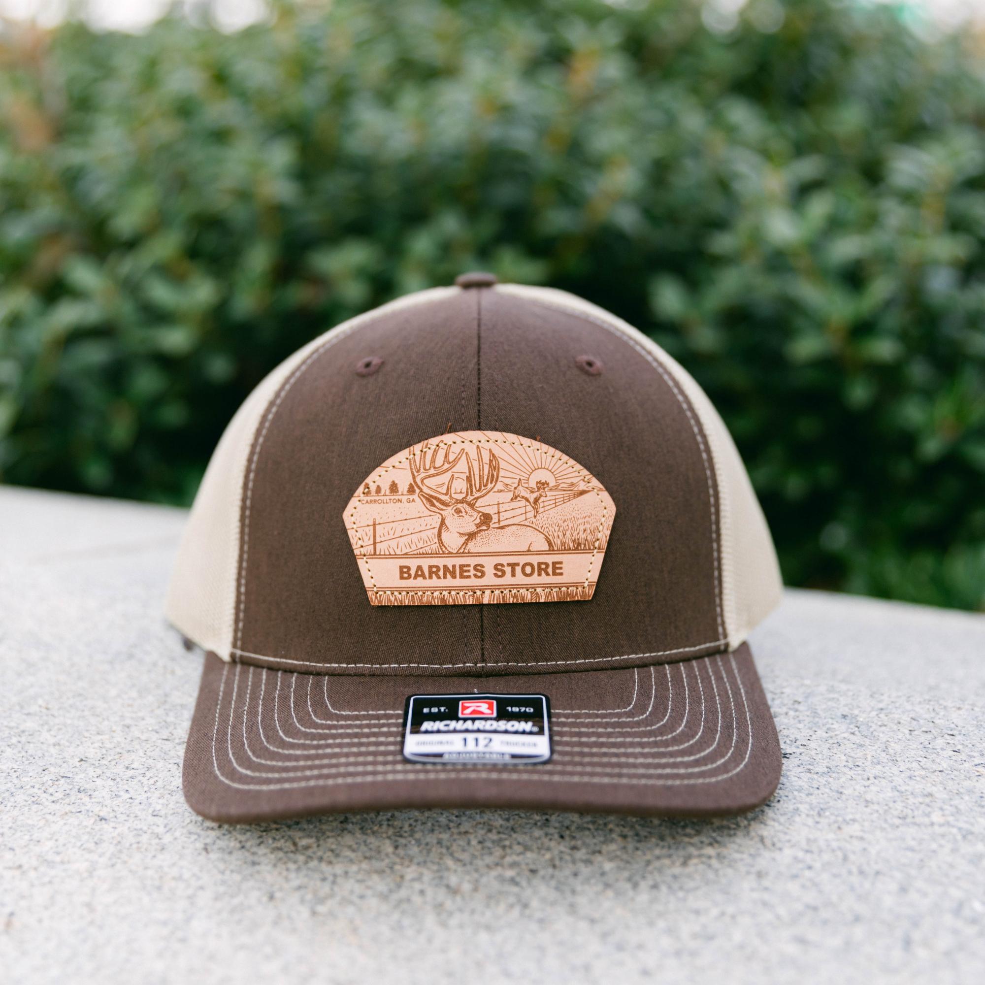 Brown/Khaki Whitetail Trucker Hat