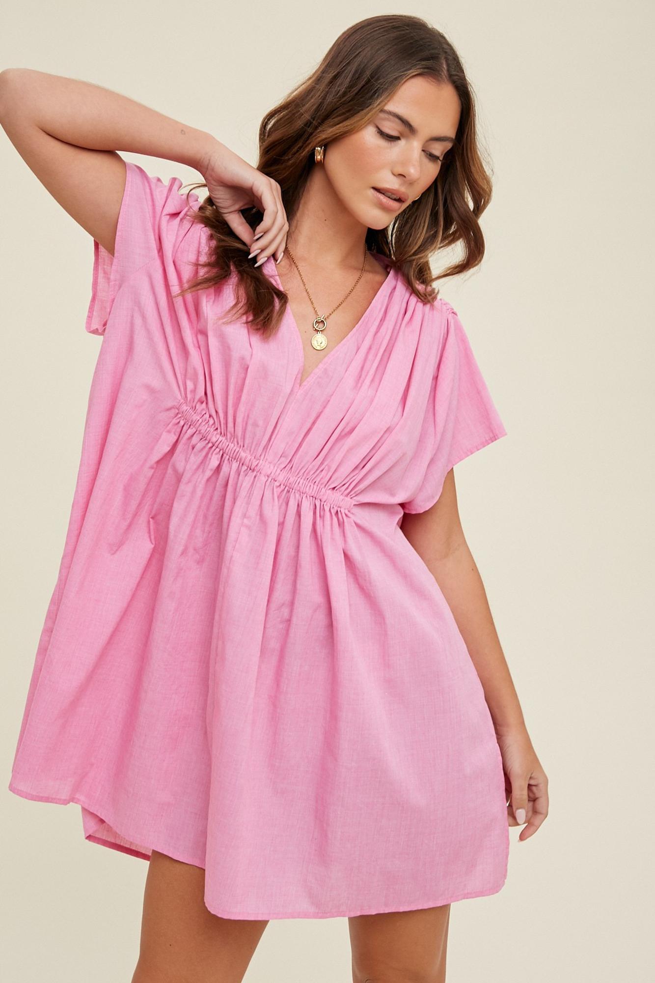 Covered In Love Ruched Detail Coverup