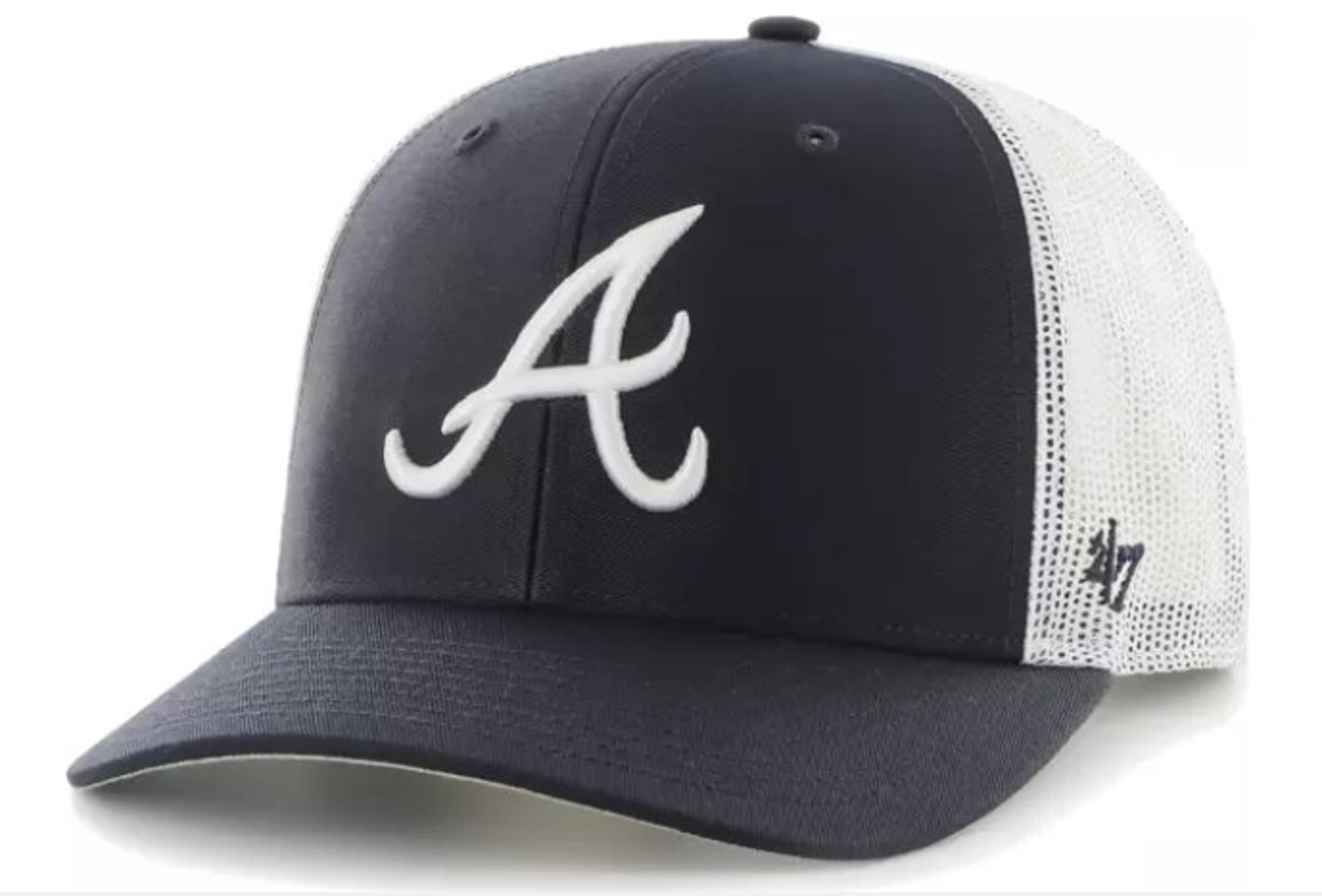 Atlanta Braves Navy 47 Trucker Hat