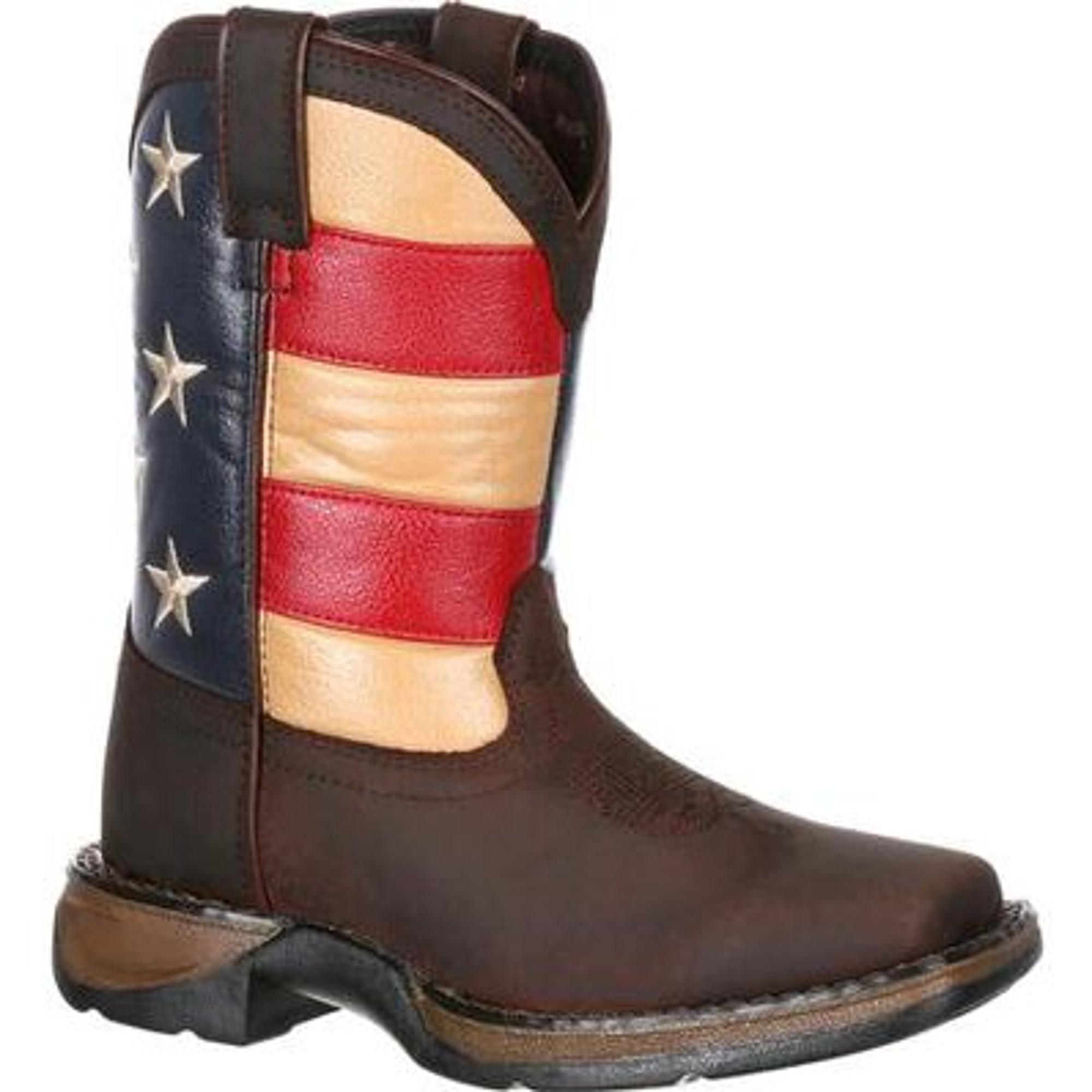 Lil ` Rebel Big Kids ` Flag Western Boots