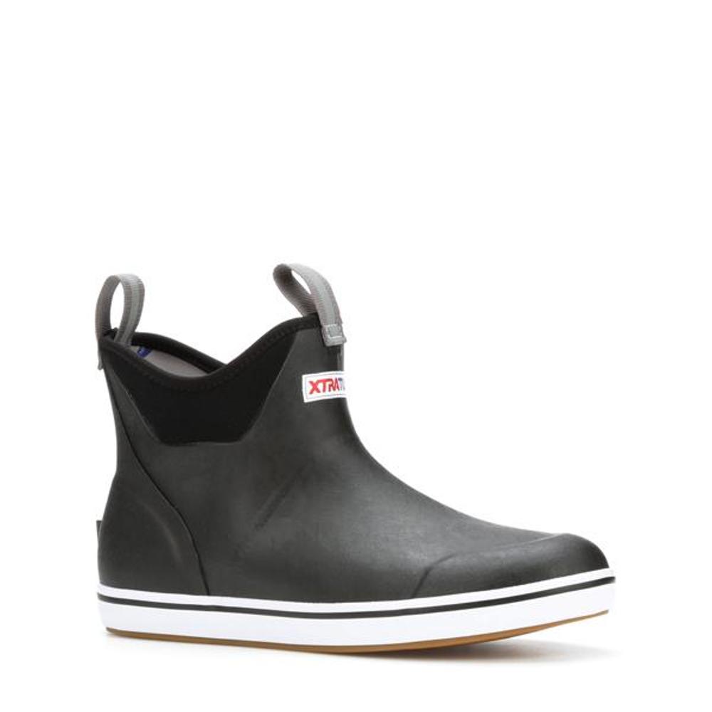 Women`s 6 Inch Ankle Deck Boot: BLK