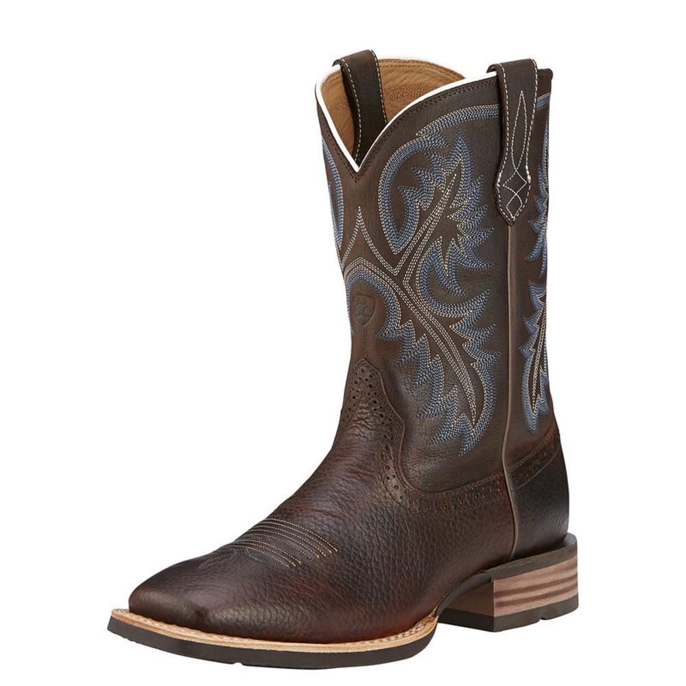 Quickdraw Western Boots: BROWN