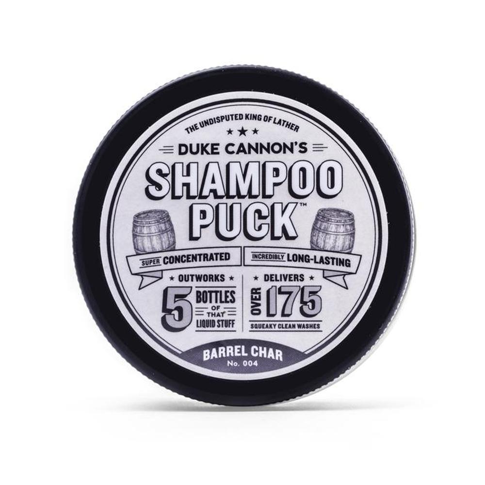 Duke Cannon Shampoo Puck: BARREL_CHAR