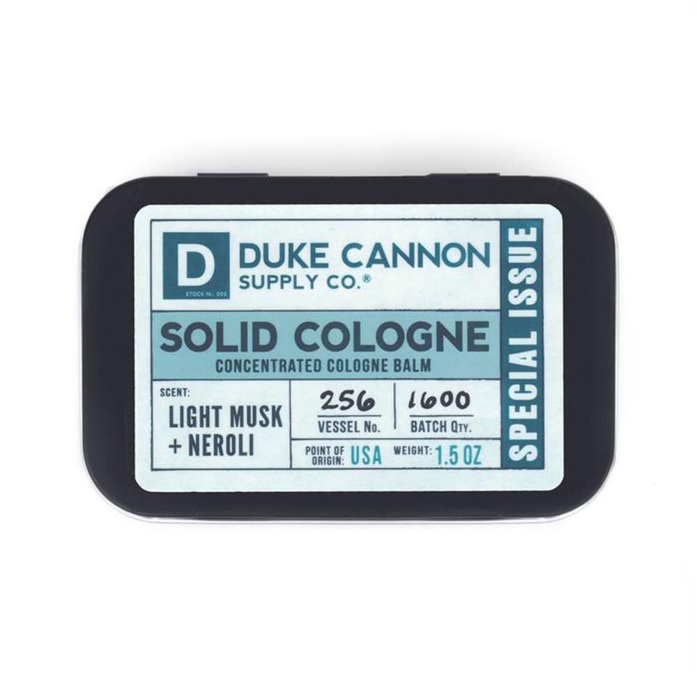 Duke Cannon Solid Cologne: LIGHT MUSL NEROLI