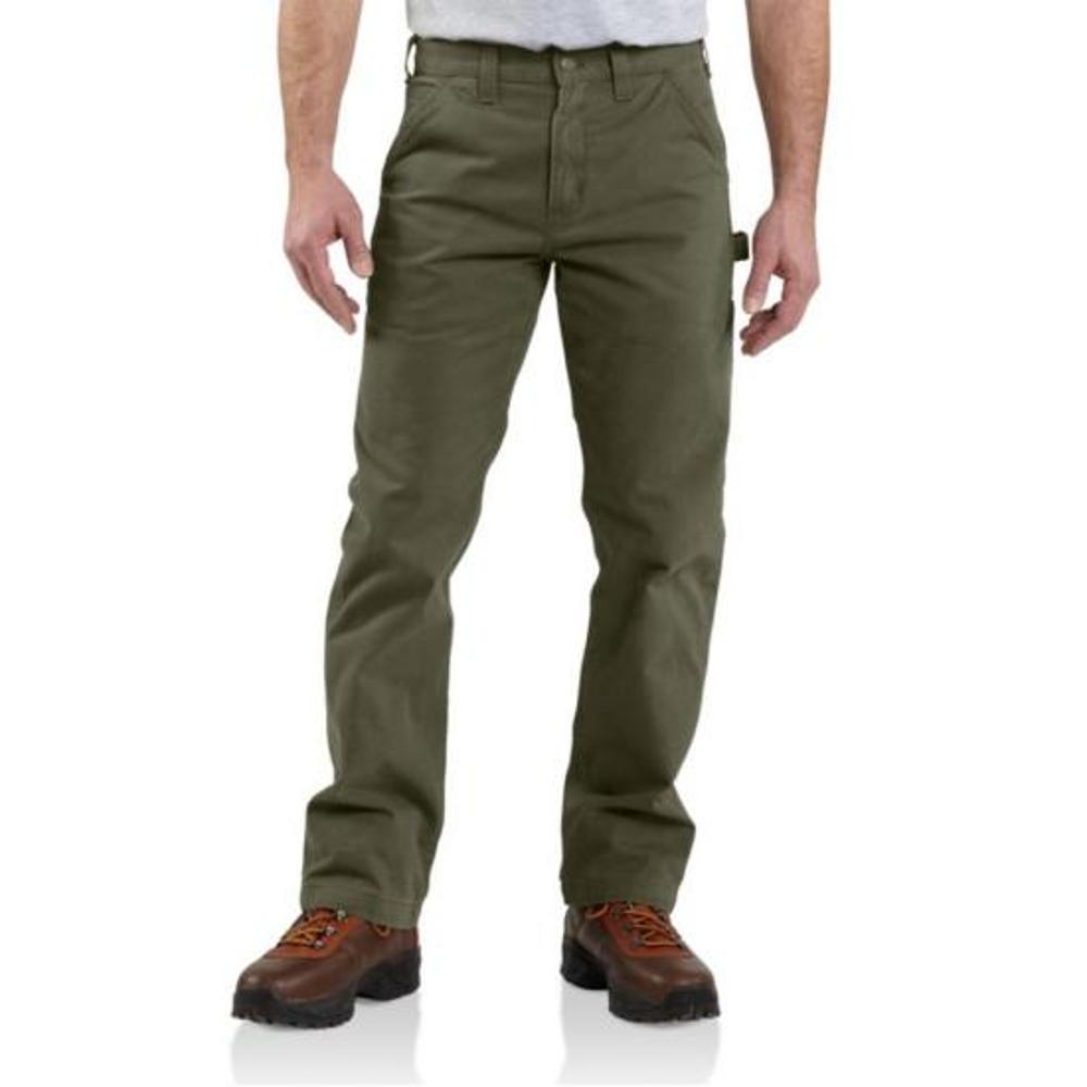 Men`s Relaxed Fit Twill Utility Work Pant: ARMY_GREEN