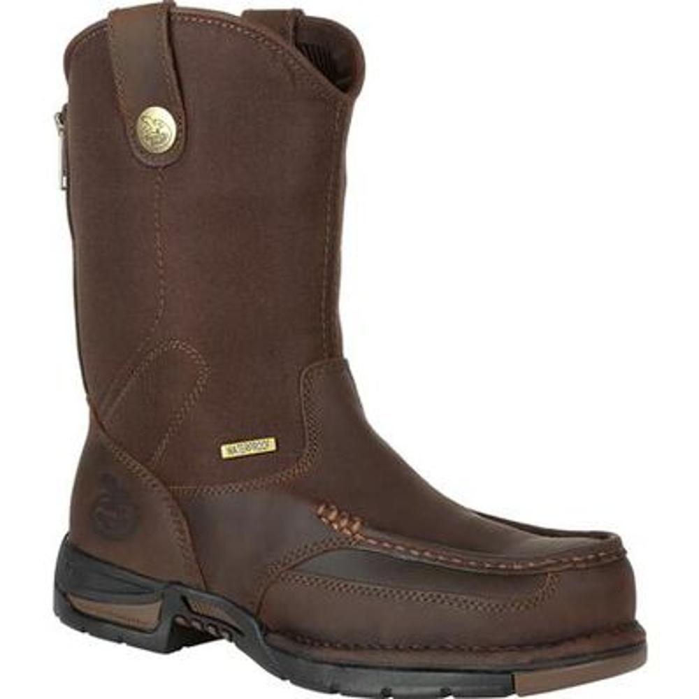 Georgia Boot Athens Waterproof Pull On Work Boots