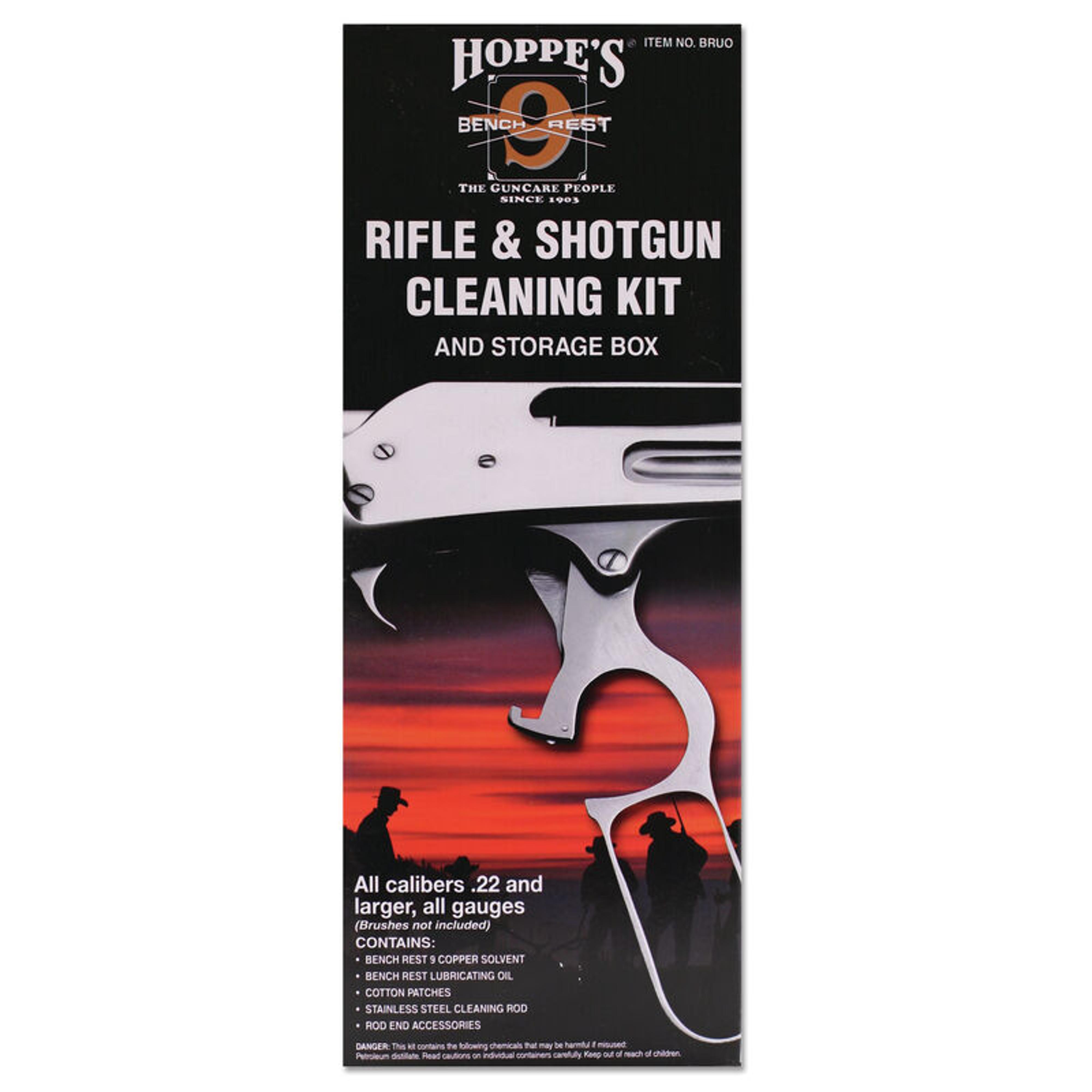 Hoppes Rifle Shotgun Cleaning Kit