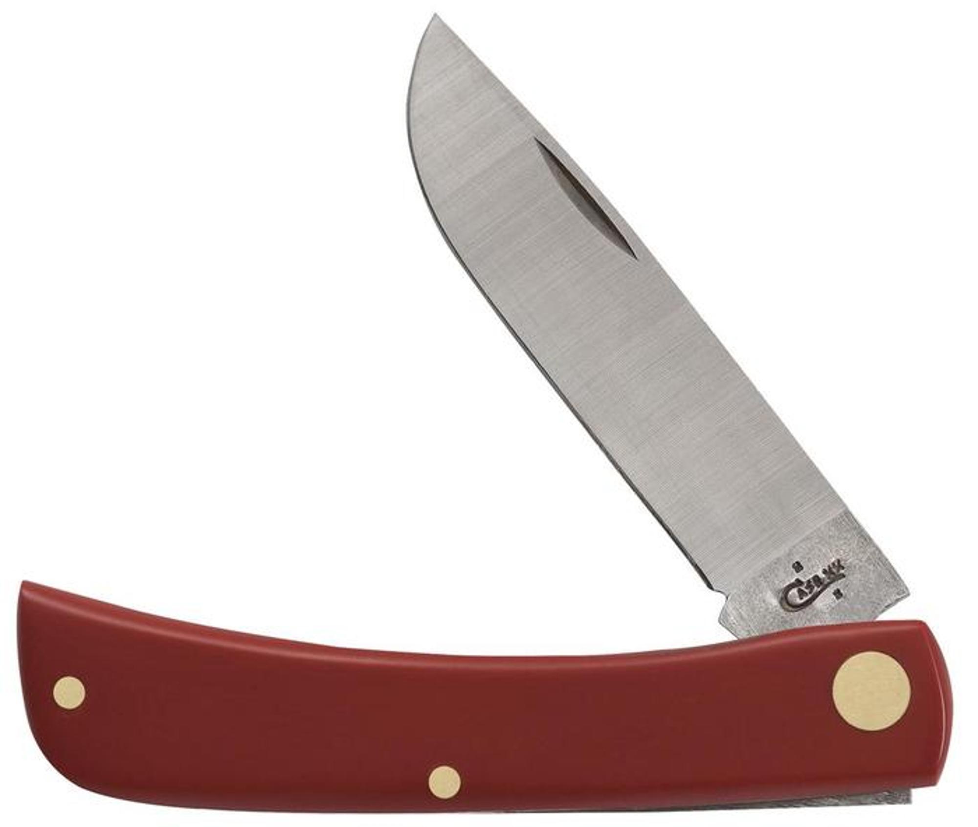 American Workman Red Synthetic Sod Buster Jr Knife