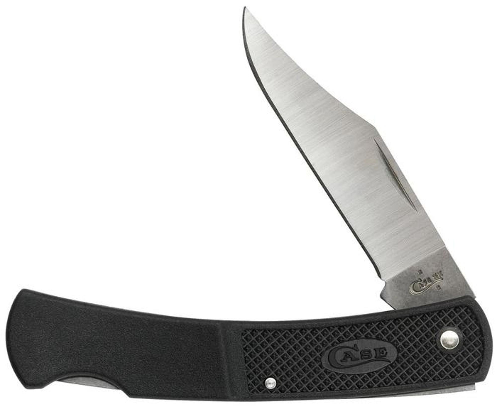 Black Case Caliber Synthetic Medium Lockback Knife