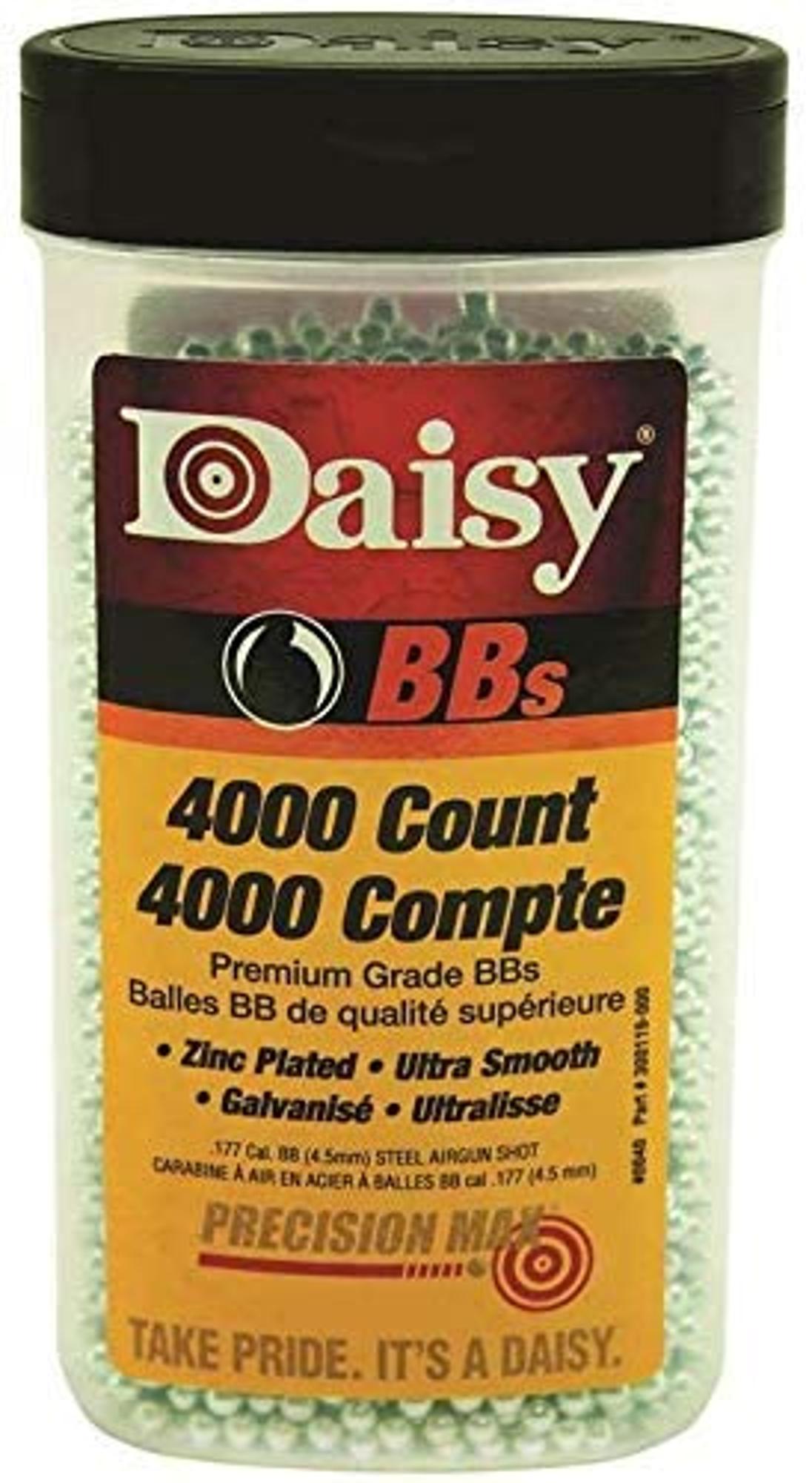 Daisy 4000 Count Zincplated Bbs