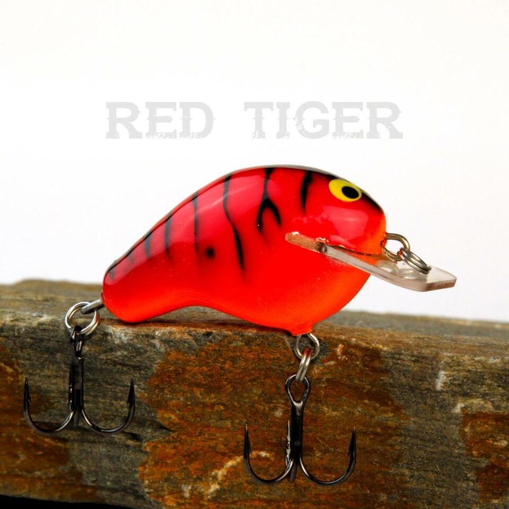 Old School Square Bill Baits: RED_TIGER