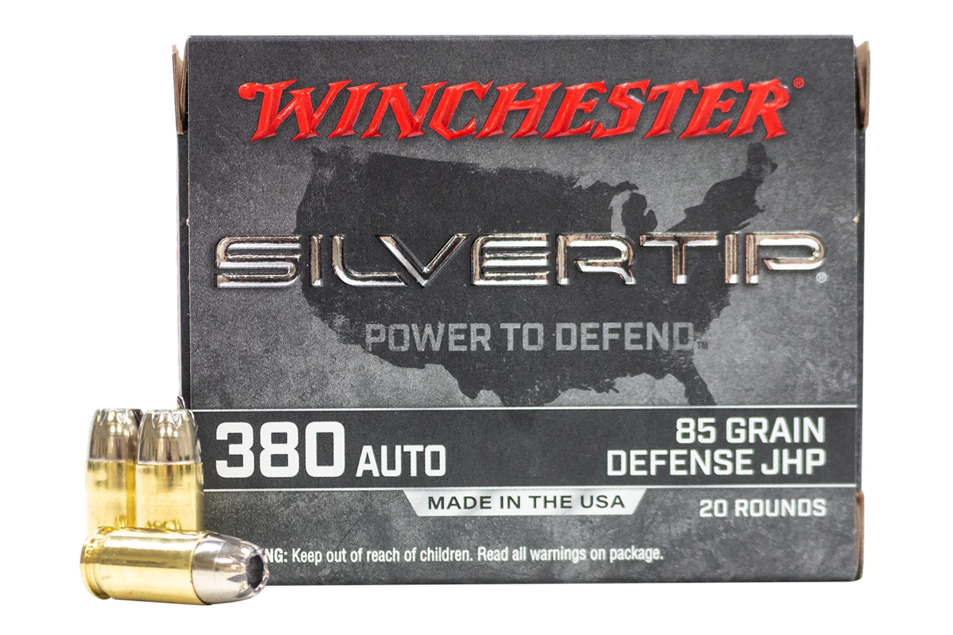  Winchester 380 Silver Tip