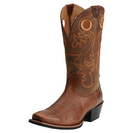 Sport Square Toe Western Boots