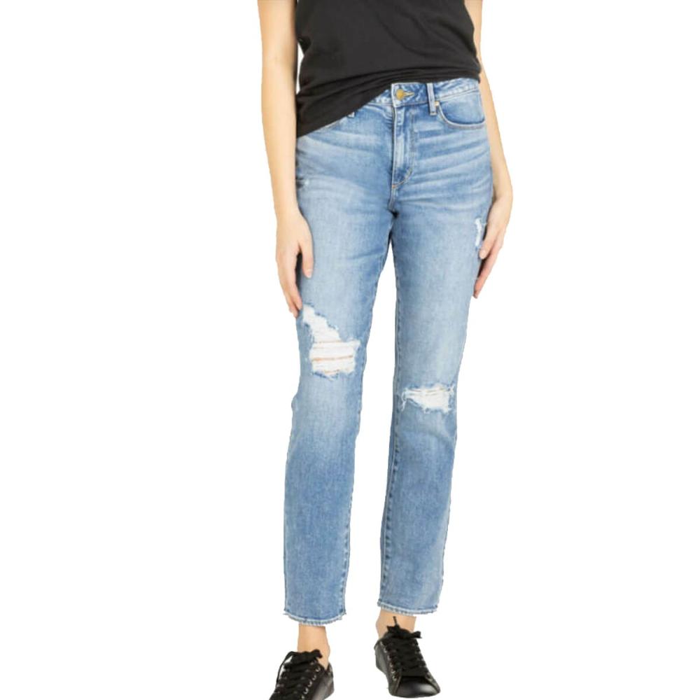 Rene Haralson Distressed Skinny Jeans (Item #4009TQ3-826)