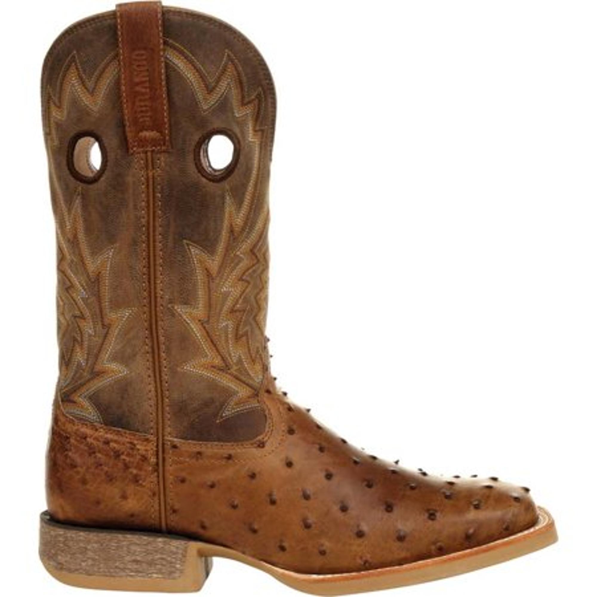 Rebel Pro Full- Quill Ostrich Western Boots